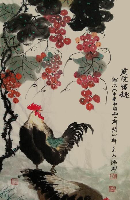 中國當代實力派書畫名家肖洪周書畫藝術欣賞
