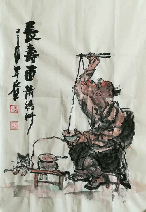 中國當代實力派書畫名家肖洪周書畫藝術欣賞