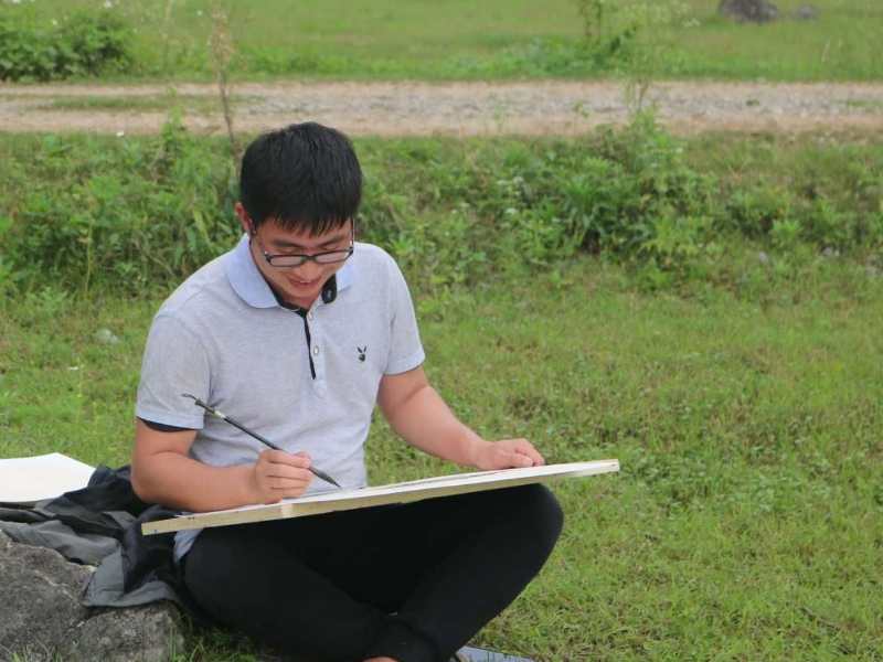 中國當代實力派書畫名家莫學杰書畫作品欣賞