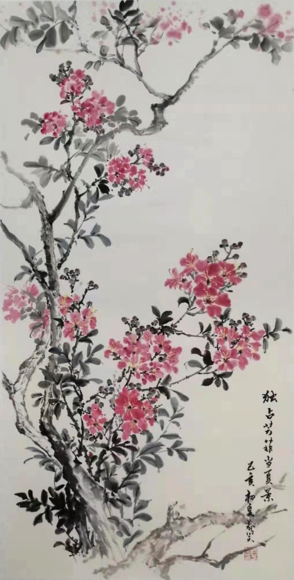 中國當代實力派書畫名家付春笑書畫藝術欣賞